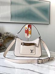 Louis Vuitton | Marelle Epi Quartz White Leather Handbag M80688  - 1