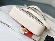 Louis Vuitton | Marelle Epi Quartz White Leather Handbag M80688  - 3