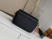 Louis Vuitton Lockme Tender Black cross-body bag - M58557 - 19 x 13 x 8 cm - 4