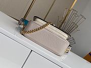 Louis Vuitton Lockme Tender Greige cross-body bag - M58554 - 19 x 13 x 8 cm - 6