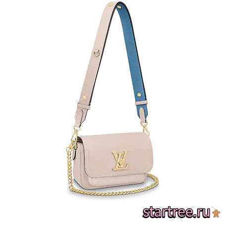 Louis Vuitton Lockme Tender Greige cross-body bag - M58554 - 19 x 13 x 8 cm - 1