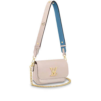 Louis Vuitton Lockme Tender Greige cross-body bag - M58554 - 19 x 13 x 8 cm