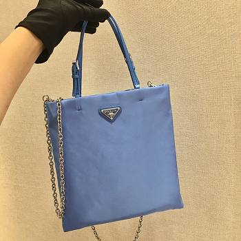 Prada Nylon Blue handbag - 23x22cm