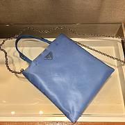 Prada Nylon Blue handbag - 23x22cm - 5