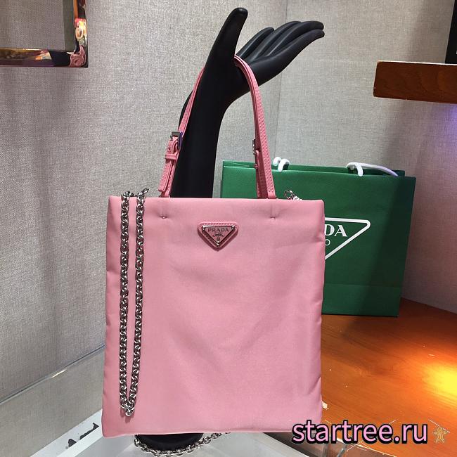 Prada Nylon Pink handbag -  1BA252 - 23x22cm - 1