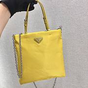 Prada Nylon Yellow Handbag- 1BA252 - 23x22cm - 4