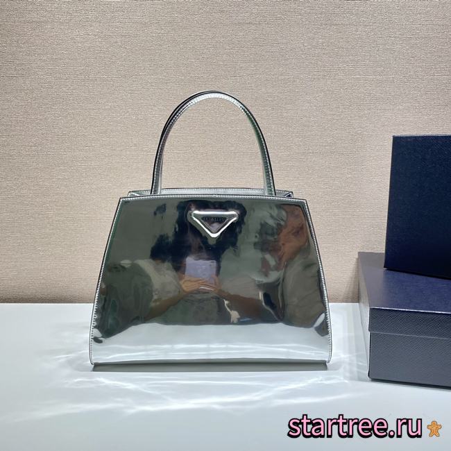 Prada Brushed Leather Handbag - 1BA328 - 31x23x14.5cm - 1