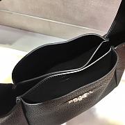 Prada Leather Black Handbag - 1BC127 - 23x21x13cm - 3