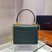 PRADA | Green Saffiano Symbole Bag - 1BN021 - 20 × 15 × 5 cm - 3