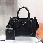 Prada Galleria Saffiano Black Leather Mini Bag - 1BA296 - 23x16.5x10cm - 2