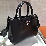 Prada Galleria Saffiano Black Leather Mini Bag - 1BA296 - 23x16.5x10cm - 4