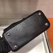 Prada Galleria Saffiano Black Leather Mini Bag - 1BA296 - 23x16.5x10cm - 6