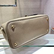Prada Medium Saffiano Pumice Stone Leather Double Bag - 1BG775 - 33x24.5x14cm - 5
