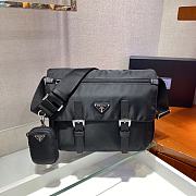 Prada Re-Nylon Shoulder Black Bag -  1BD953 - 30x25x12cm - 1