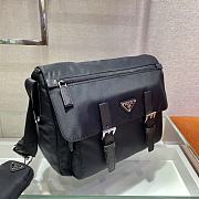 Prada Re-Nylon Shoulder Black Bag -  1BD953 - 30x25x12cm - 3