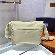 Prada Re-Nylon Shoulder Beige Bag -  1BD953 - 30x25x12cm - 4