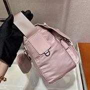 Prada Re-Nylon Shoulder Pink Bag -  1BD953 - 30x25x12cm - 5