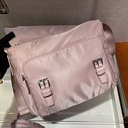 Prada Re-Nylon Shoulder Pink Bag -  1BD953 - 30x25x12cm - 2