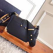 Prada Leather Cahier Bag - 1BD045 - 19x14x9cm - 3