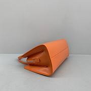 Prada Brushed leather handbag Orange - 1BA327 - 33x18x13.5cm - 3