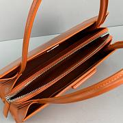 Prada Brushed leather handbag Orange - 1BA327 - 33x18x13.5cm - 6