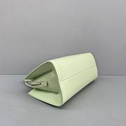 Prada Brushed leather handbag Aqua - 1BA327 - 33x18x13.5cm - 6