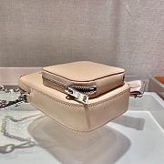 Prada Saffiano Pink Leather Mini Bag - 1BH183 - 11x17.5x3.5cm - 3