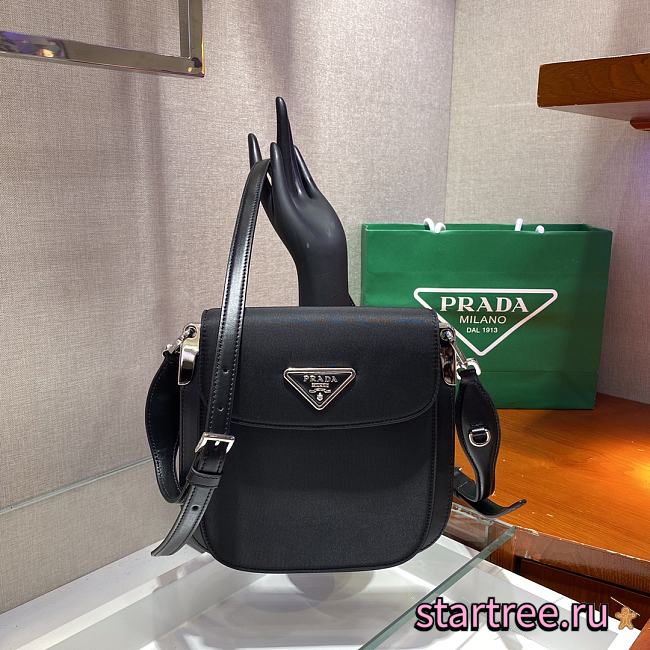 Prada Nylon and leather shoulder bag - 1BD259 - 20x19x4cm - 1