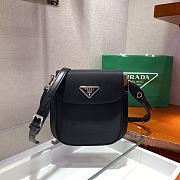 Prada Nylon and leather shoulder bag - 1BD259 - 20x19x4cm - 4