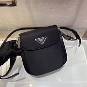 Prada Nylon and leather shoulder bag - 1BD259 - 20x19x4cm - 6