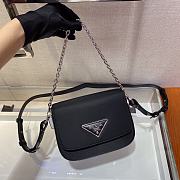 Prada Nylon and Leather Identity Shoulder bag - 1BD263 - 21x16x6.5cm - 4