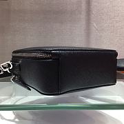 Prada Saffiano Leather Brique Black Bag - 2VH066 - 16x20x6cm - 5