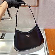 Prada Cleo Brushed Leather Shoulder Bag - 1BC156 - 30x18.5x4cm - 6