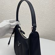 Prada | Re-Edition 2005 Re-Nylon mini black bag - 1NE204 - 23x13x5cm - 6