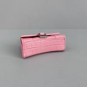 Balenciaga Hourglass Mini Top Handle Pink Bag - 11.5x14x4.5cm - 6