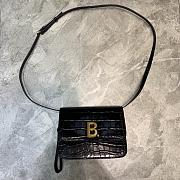 Balenciaga Logo-plaque Mini Black Bag - 18.5x7x14cm - 1