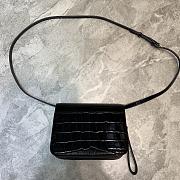 Balenciaga Logo-plaque Mini Black Bag - 18.5x7x14cm - 2