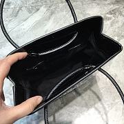 Balenciaga Small Square Shopping Black Bag - 19x8x21.5cm - 5