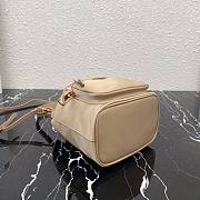 Prada Fabric Cosmetic Beige Pouch- 1N1864 - 23×18×12cm - 6