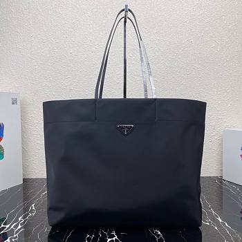 Prada Re-Nylon and Saffiano Leather Tote Bag - 1BG107 - 40x34x16cm