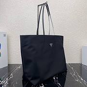 Prada Re-Nylon and Saffiano Leather Tote Bag - 1BG107 - 40x34x16cm - 5