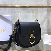 Chloé Small Tess Shoulder Black Bag - CHC18W - 20x18.5x7cm - 4