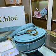 Chloé Small Tess Shoulder In Shiny & Suede Calfskin Bag - CHC18W - 20x18.5x7cm - 5