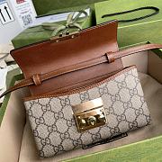 Gucci Padlock Mini Beige and Ebony Bag - 652683 - 18x10x5cm - 3