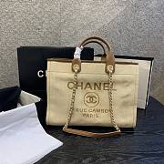 Chanel Deauville Mixed Fibers Calfskin-  A66941 - 33x14.5x25cm - 1