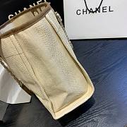 Chanel Deauville Mixed Fibers Calfskin-  A66941 - 33x14.5x25cm - 6