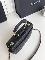 Chanel Circular Handle Flap Bag - AS1358 - 24x15x6cm - 5