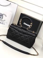 Chanel Circular Handle Flap Bag - AS1358 - 24x15x6cm - 6