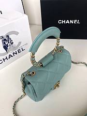 Chanel Small Circular Handle Bag - AS1357 - 20x18x7.5cm - 2