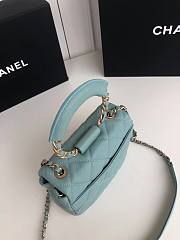 Chanel Small Circular Handle Bag - AS1357 - 20x18x7.5cm - 5